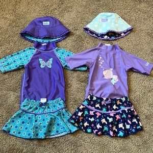 UV skins girl size 3T